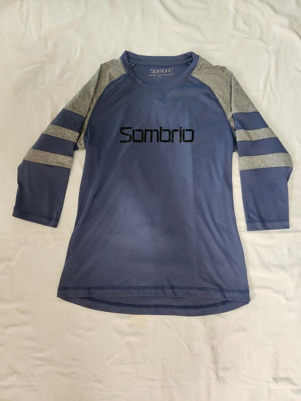 Sombrio Vista 3/4 Sleeve MTB Jersey Women's Blue Gray Medium
